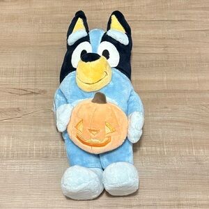 Bluey Dancing Animated Halloween Fall Pumpkin Plush